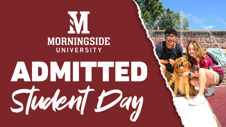 Morningside University admitted student day graphic