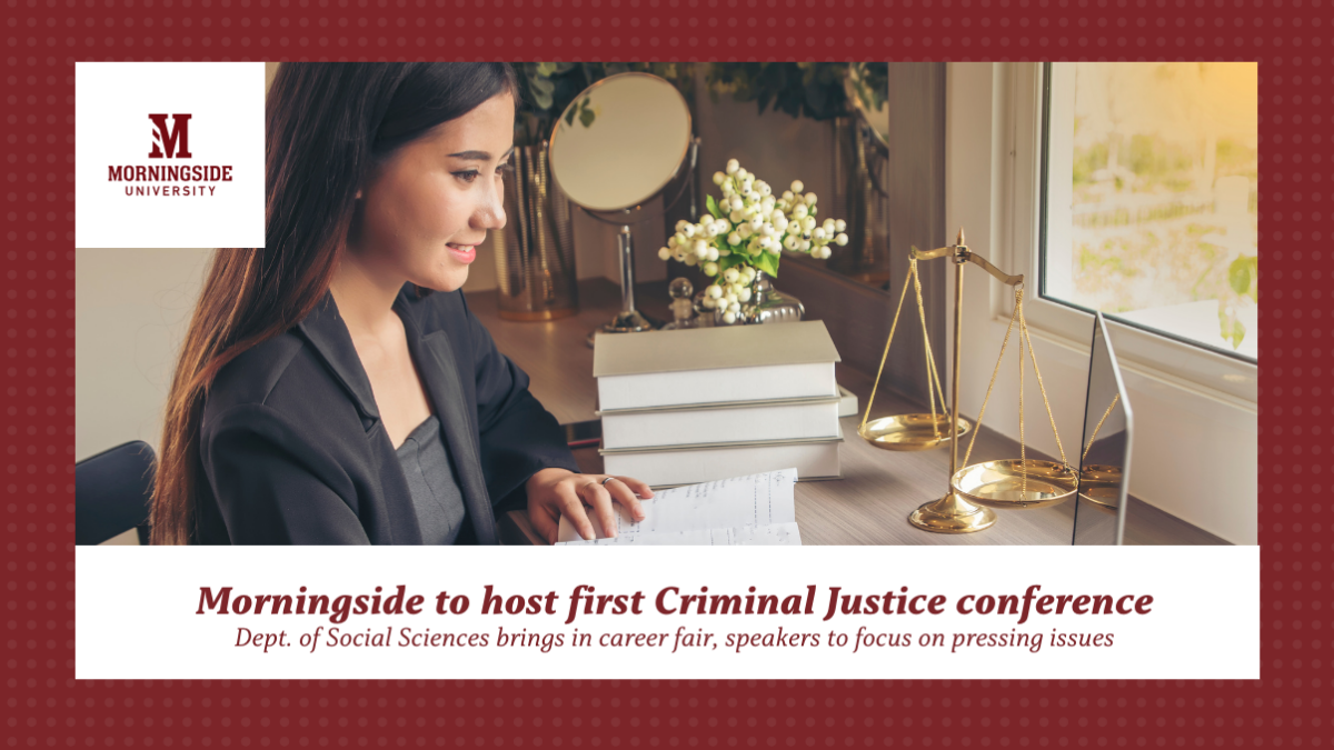 Stock photo with caption of Criminal Justice event